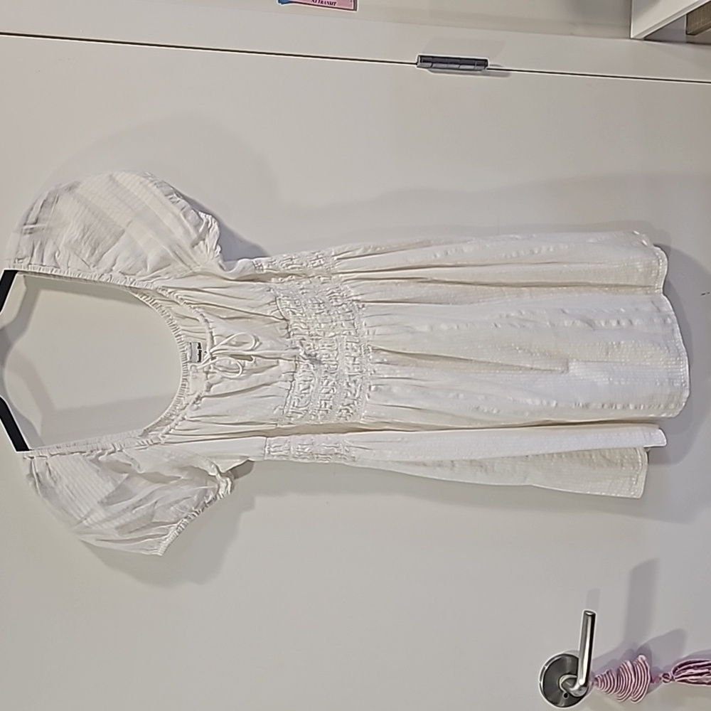 Aritzia White 100% cotton dress